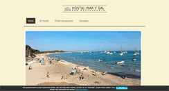 Desktop Screenshot of hostalmarysal.com